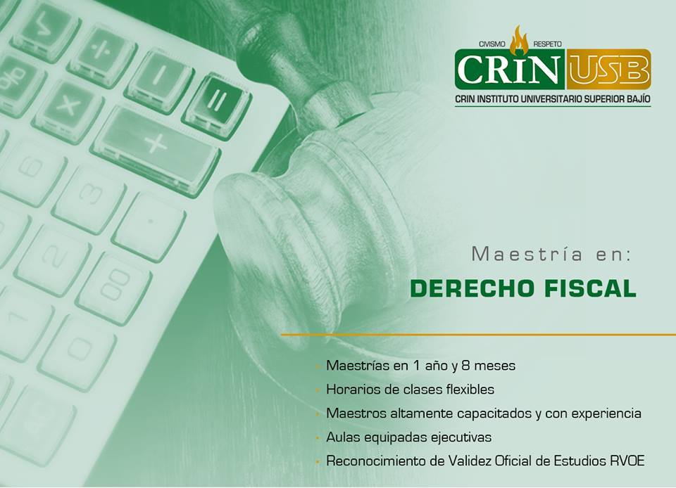 MAESTRIA - DERECHO FISCAL