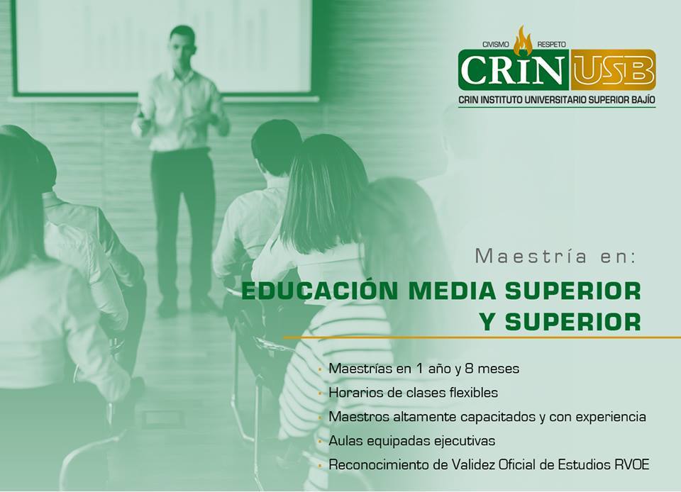 MAESTRIA - EDUCACIÓN MEDIA SUPERIOR Y SUPERIOR